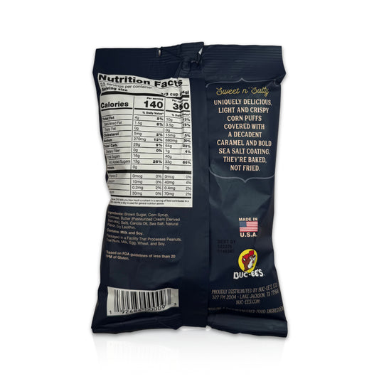 Buc-ee’s Beaver Nuggets Sea Salted Caramel - 3 oz