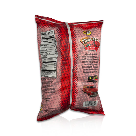 Buc-ee’s Chees-ee Puffs Hot ’N Spicy - 2 oz