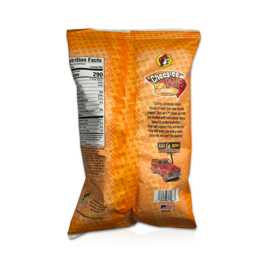 Buc-ee’s Chees-ee Puffs Original - 2 oz