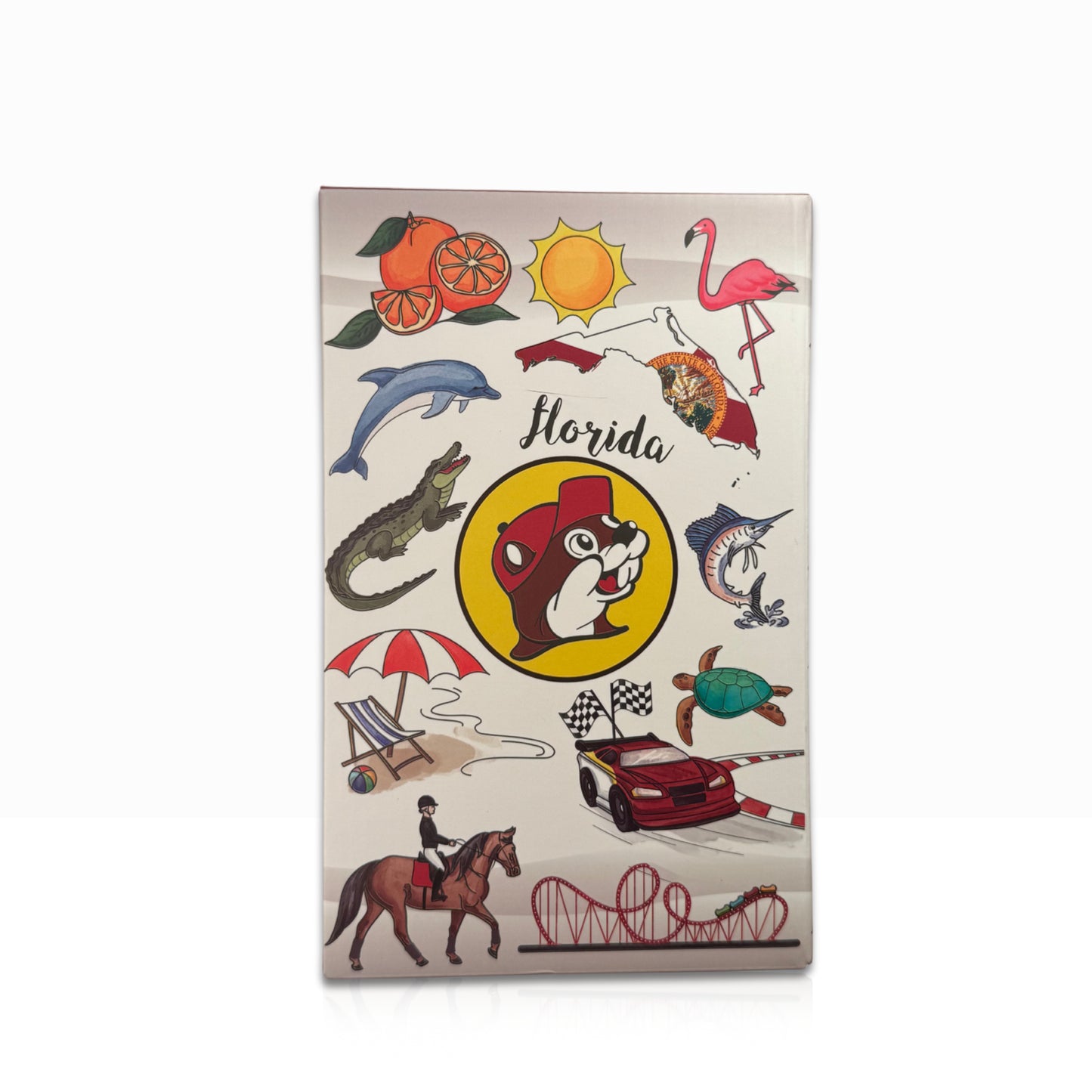 Buc-ee’s Florida Icons Ceramic Travel Mug - 17 oz