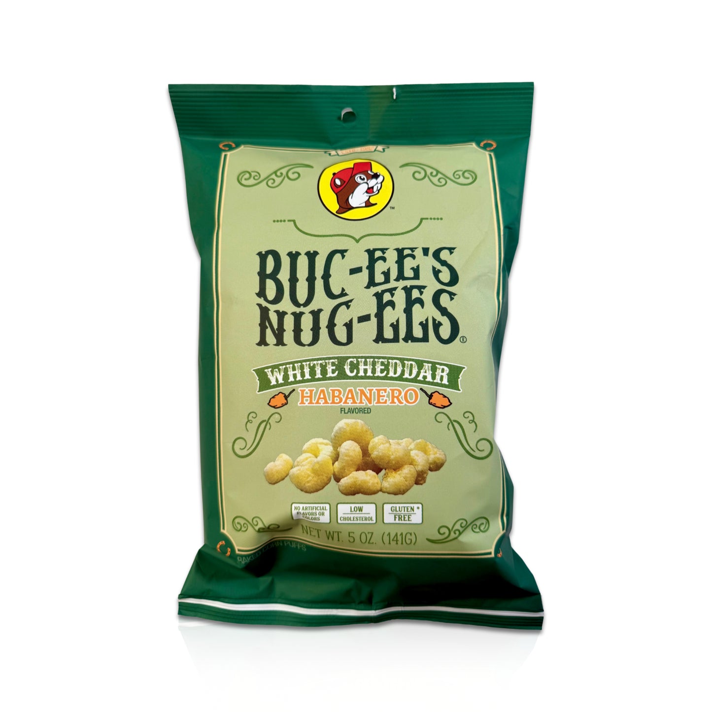 Buc-ee’s Nug-ees White Cheddar Habanero (5 oz)