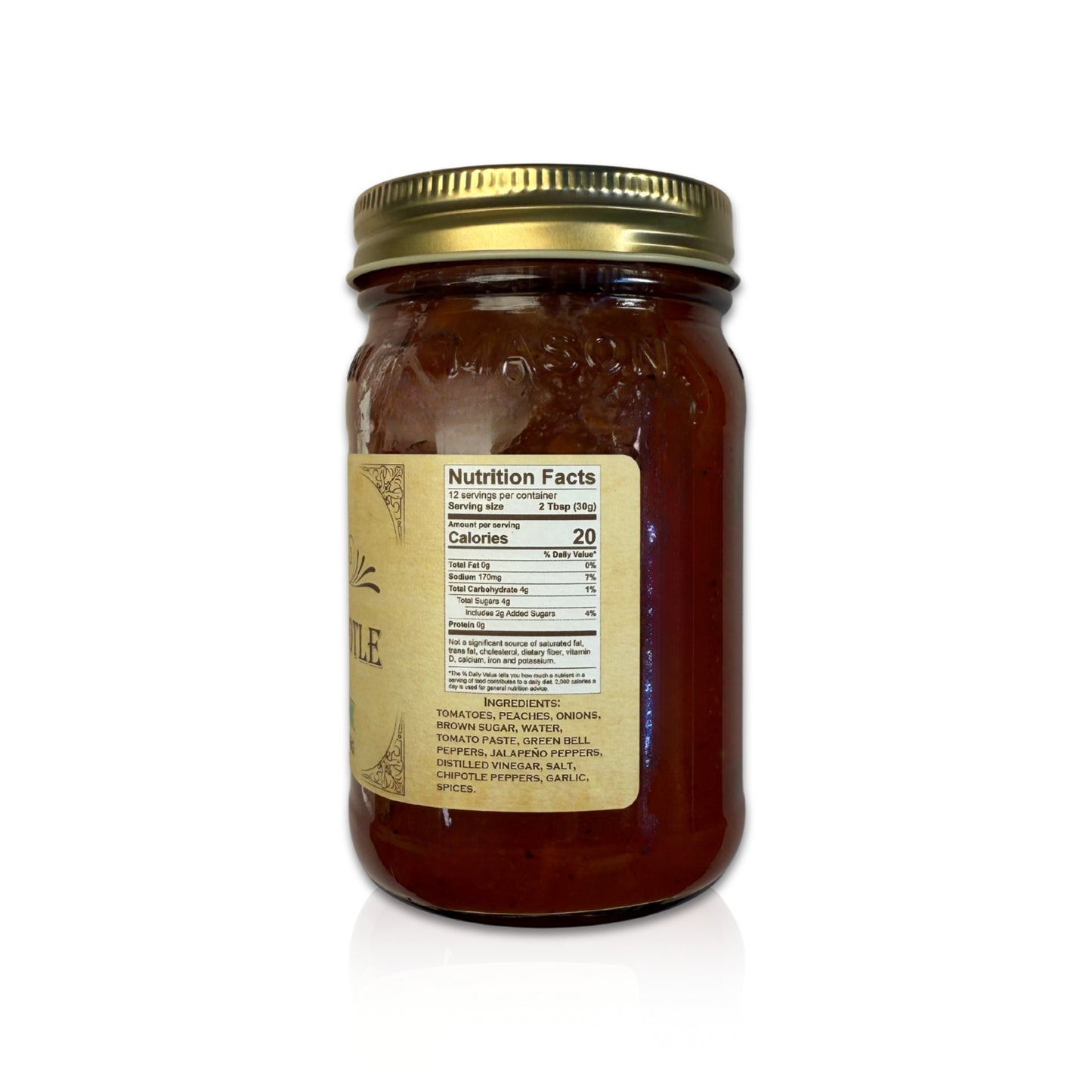 Buc-ee’s Peach Chipotle Salsa - 14 oz - MILD