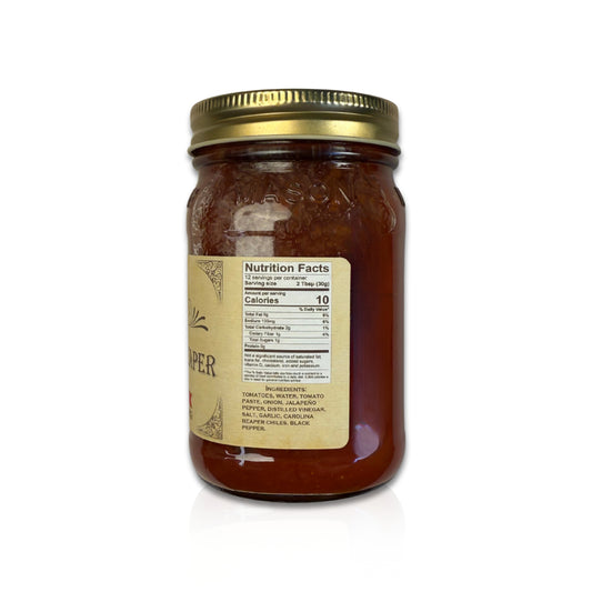 Buc-ee’s Carolina Reaper Salsa - 14 oz - Extra Hot