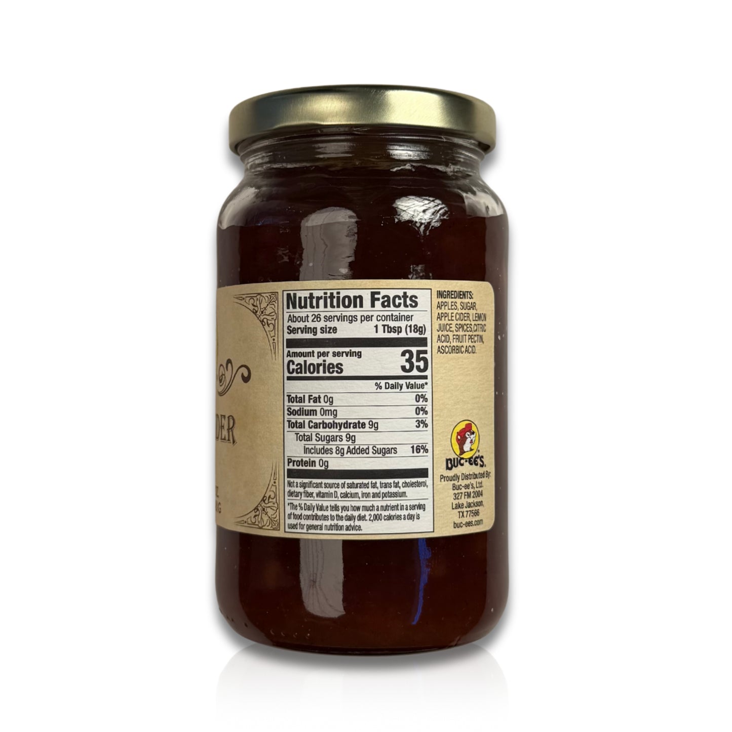 Buc-ee’s Apple Cider Jam - 17 oz