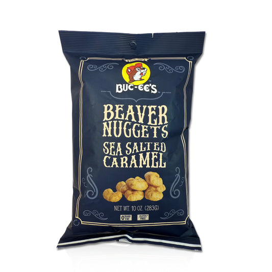 Buc-ee’s Beaver Nuggets Sea Salted Caramel - 10 oz