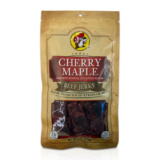Buc-ee's Cherry Maple Beef Jerky - 4 oz