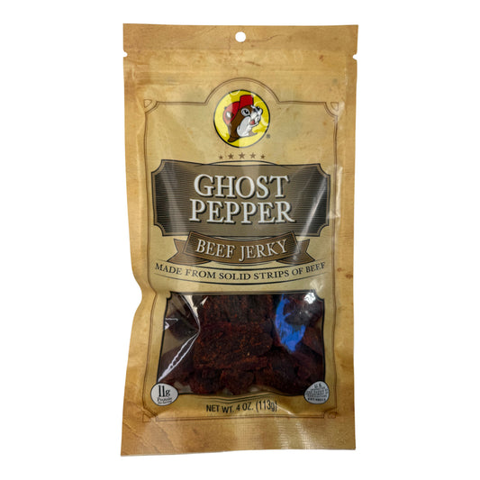 Buc-ee's Ghost Pepper Beef Jerky - 4 oz