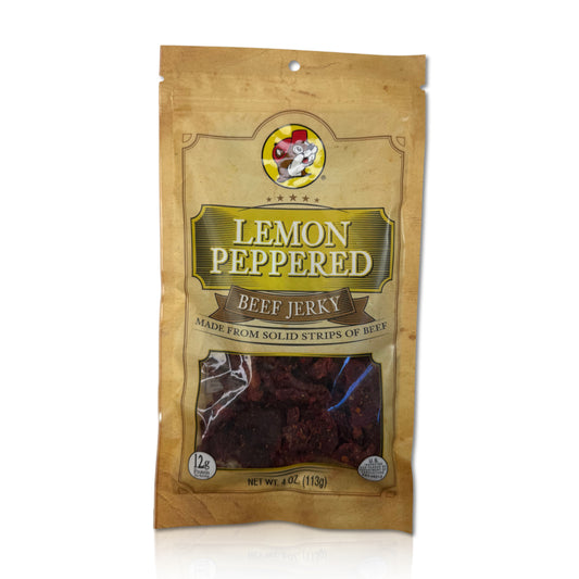 Buc-ee's Lemon Pepper Beef Jerky - 4 oz