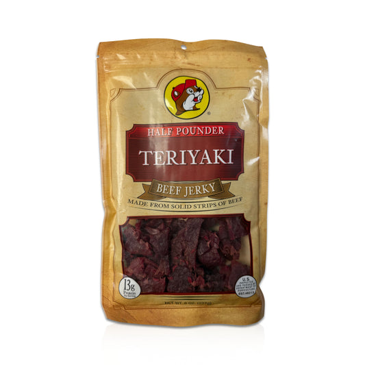 Buc-ee’s Beef Jerky Teriyaki - 8 oz