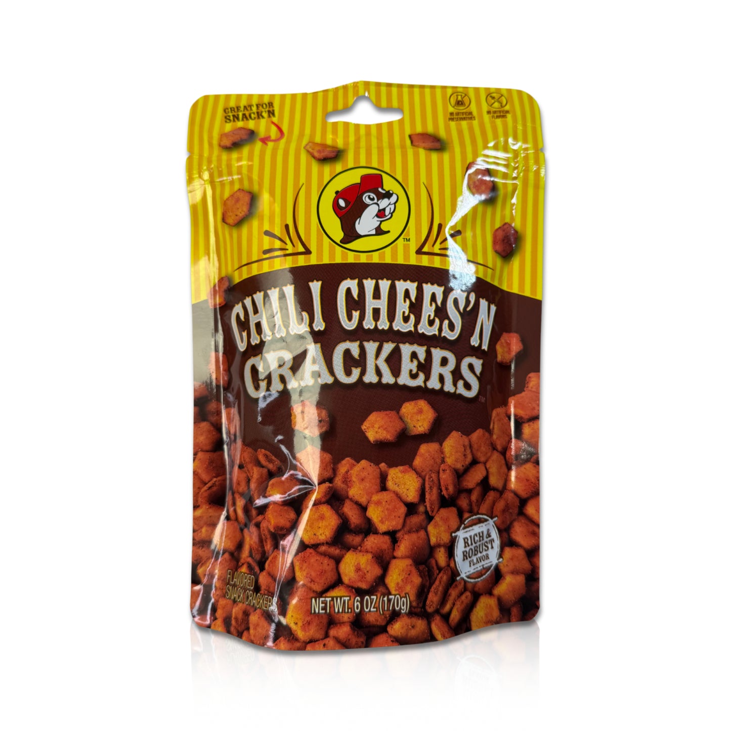 Buc-ee’s Chili Chees’n Crackers - 6 oz