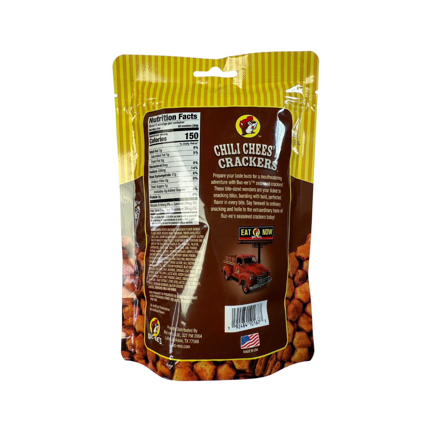 Buc-ee’s Chili Chees’n Crackers - 6 oz
