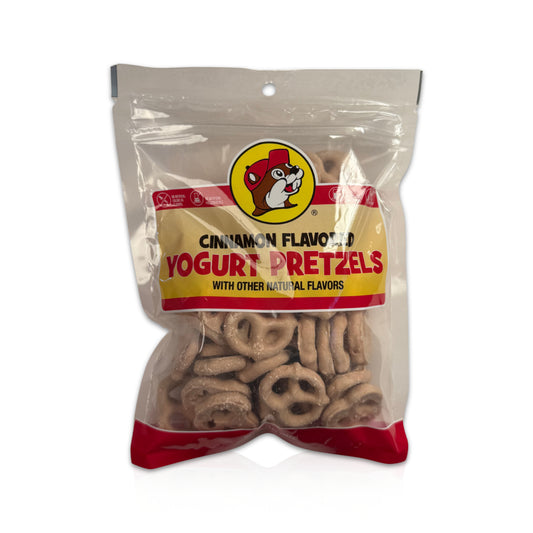 Buc-ee’s Cinnamon Flavored Yogurt Pretzels - 8 oz