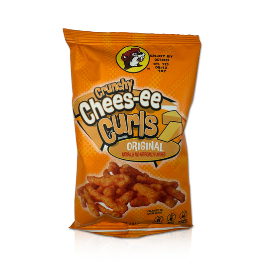 Buc-ee’s Crunchy Chees-ee Curls Original - 2 oz