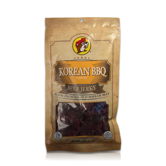 Buc-ee's Korean BBQ Beef Jerky - 4 oz