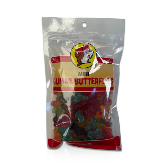 Buc-ee’s Mini Gummi Butterflies - 12 oz