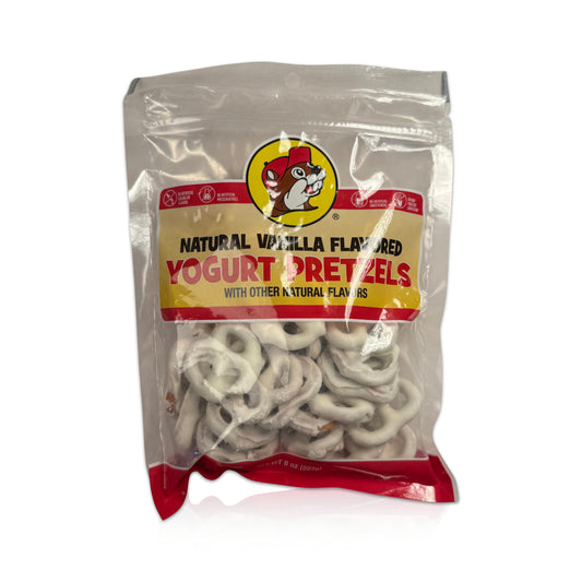 Buc-ee’s Natural Vanilla Flavored Yogurt Pretzels - 8 oz