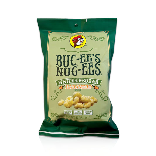 Buc-ee’s Nug-ees White Cheddar Habanero (5 oz)