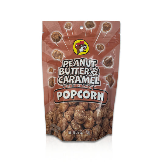 Buc-ee's Peanut Butter & Caramel Popcorn - 6 oz