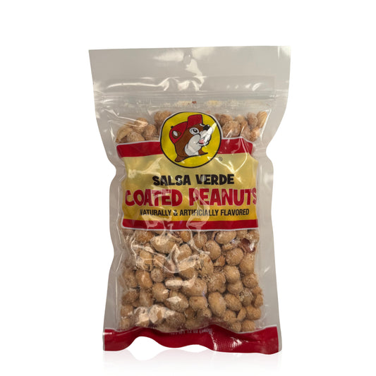 Buc-ee’s Salsa Verde Coated Peanuts - 12 oz
