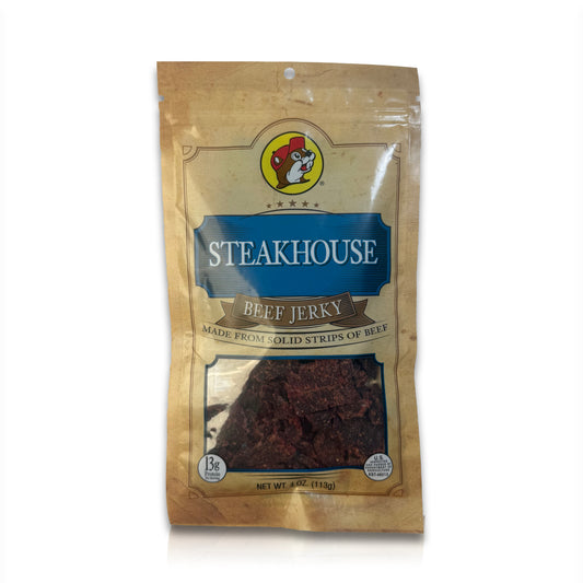 Buc-ee's Steakhouse Beef Jerky - 4 oz