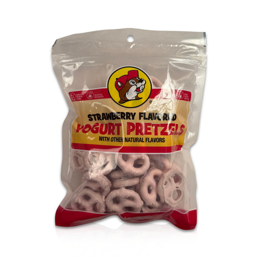Buc-ee’s Strawberry Flavored Yogurt Pretzels - 8 oz