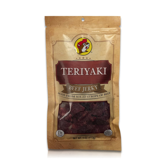 Buc-ee's Teriyaki Beef Jerky - 4 oz