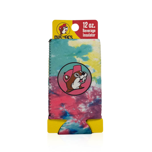 Buc-ee’s Tie-Dye Can Koozie - 12 oz - Tall Boy