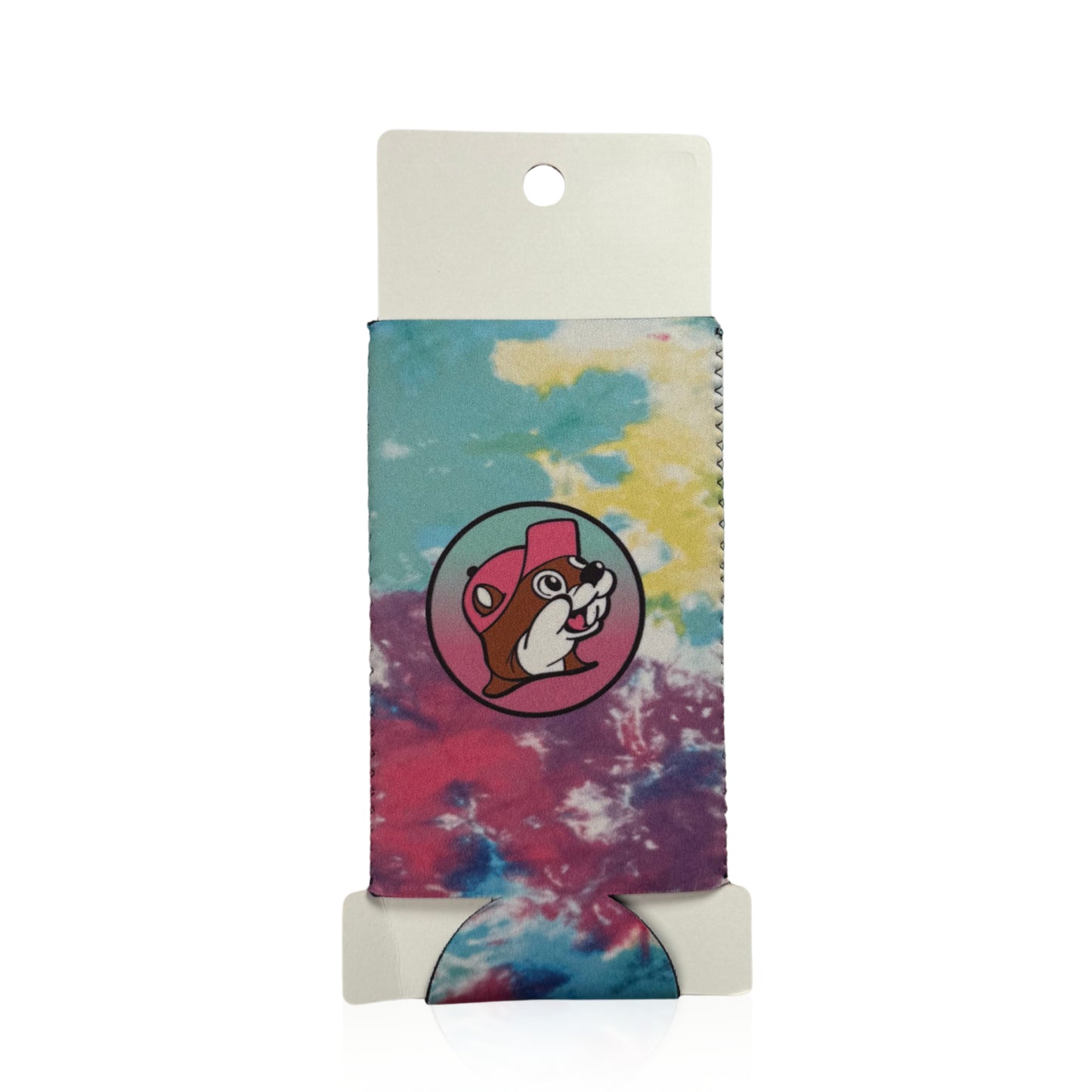 Buc-ee’s Tie-Dye Can Koozie - 24 oz - Tall boy