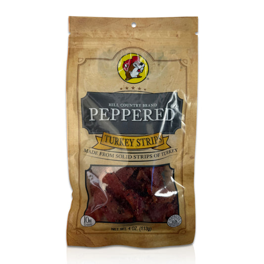 Buc-ee's Peppered Turkey Jerky - 4 oz