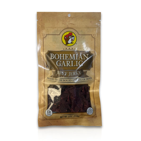 Buc-ee's Bohemian Garlic Beef Jerky - 4 oz