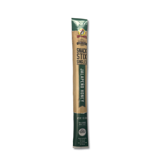 Buc-ee’s Snack Stix Singles – Jalapeño Honey - 1 oz