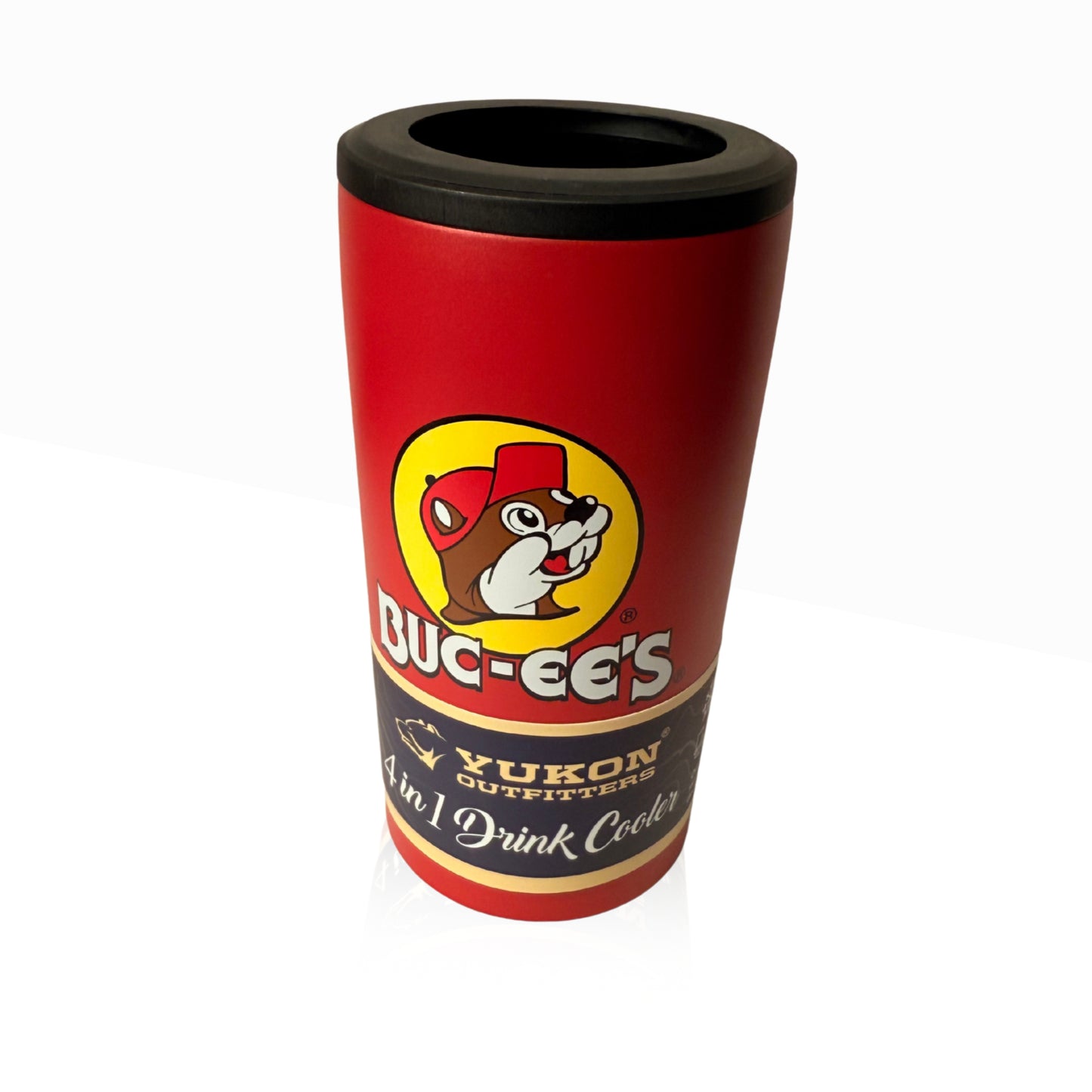 Buc-ee’s Red Can Koozie - 12 oz - Metal Koozie