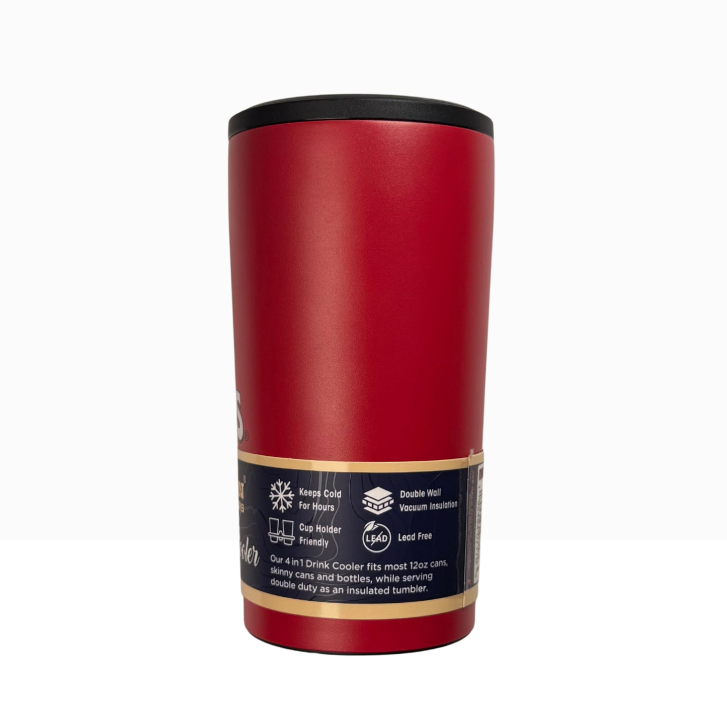 Buc-ee’s Red Can Koozie - 12 oz - Metal Koozie