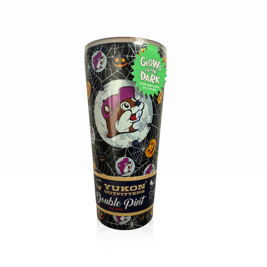 Buc-ee’s × Yukon Outfitters Halloween Glow-in-the-Dark Double Pint - 32 oz