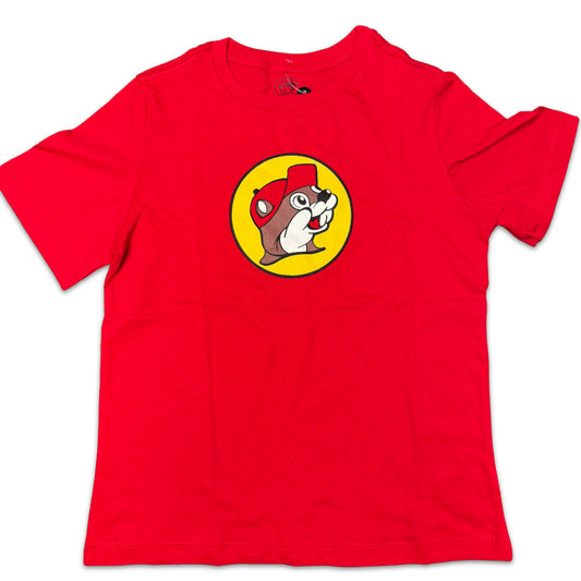Buc-ee’s Youth T-Shirt Red Logo - RED